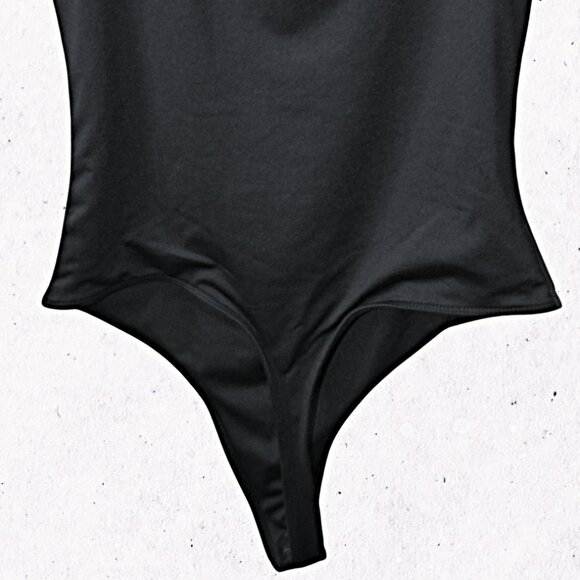 SO Goods for life Sleeveless Twist front Contour Double-Layer Bodysuit Size M - Picture 7 of 10